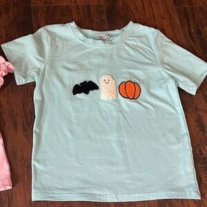 Cat & Jack Light Blue Halloween T-Shirt